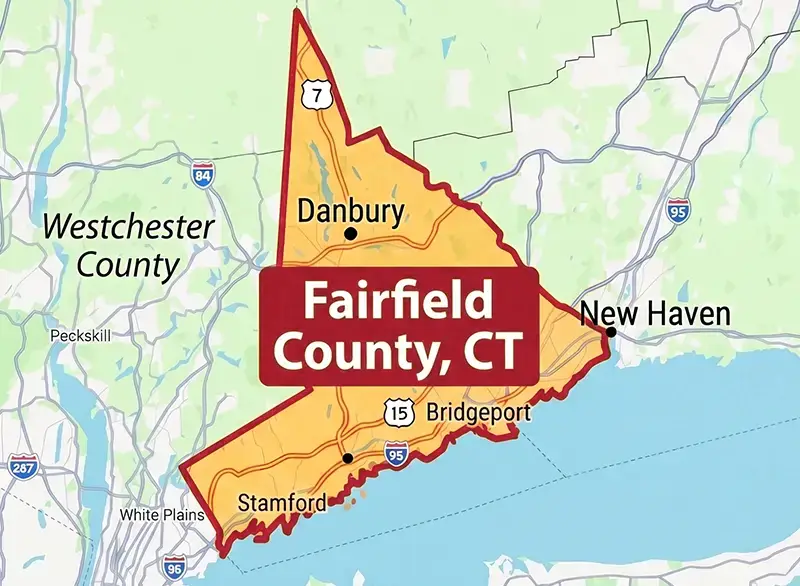 Service area map